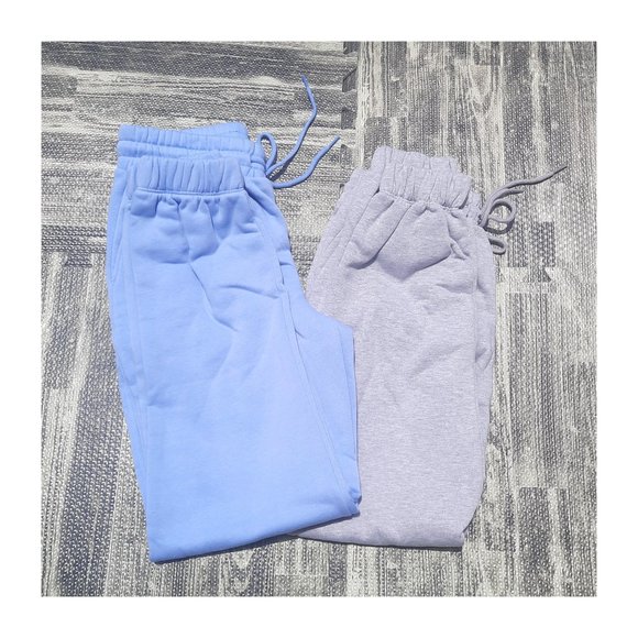COLORFUL SWEATPANTS BUNDLE,2PACK Thick Baggy Sweatpants w/ Elastic Squeeze Ankle - Picture 14 of 15